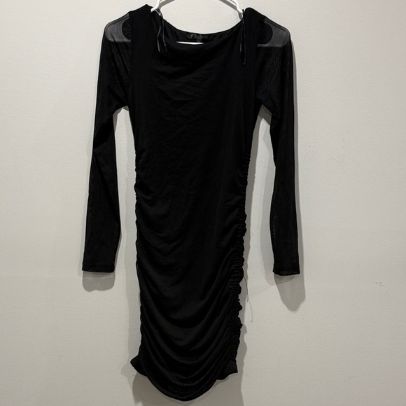 Dynamite Dresses & Skirts - Dynamite Elegant Black Long Sleeve Dress